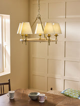 Next Nina Campbell Brass Sagano Chandelier Ceiling Light- Buy online at McGrocer
