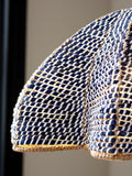 Nina Campbell blue easy fit echinus shade, UK version