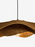 Nina Campbell Velero rattan pendant light 57cm, imported from the UK