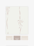 Antoinette Bow Pink wallpaper sample A4 (British brand)