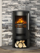 Next Be Modern Black Tunstall Freestanding Electric Stove- Buy online at McGrocer