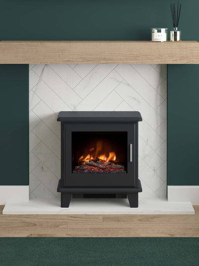 Next Be Modern Black Southgate Freestanding Electric Stove- Buy online at McGrocer
