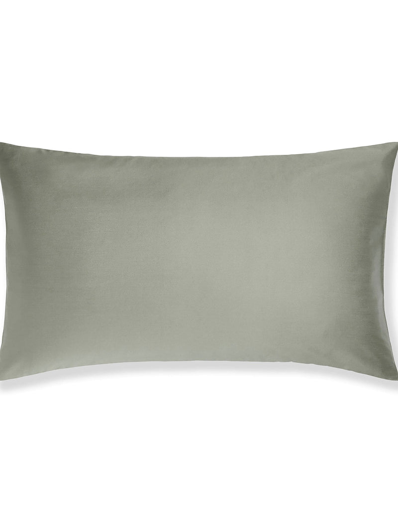 Bedfolk green Luxe Cotton pillowcases set of 2 - British product