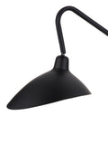 Pacific Black Toulon floor lamp with iron construction, (British brand)