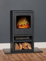Next Acantha Grey Bergen XL Charcoal Electric Stove- Buy online at McGrocer