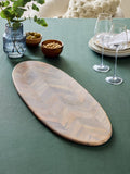 Grey Valencia Mango Wood XL serving board, UK version