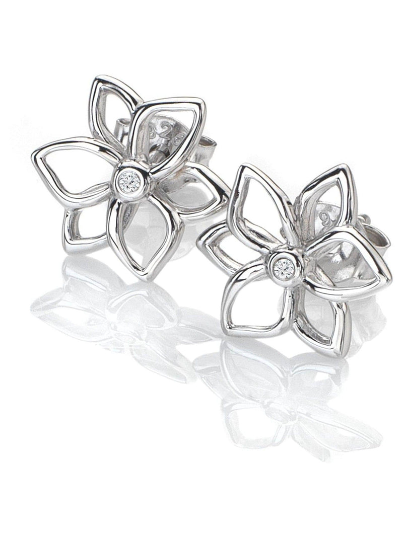 Hot Diamonds Diamond Amulet Stud Earrings 9mm x 9mm, UK version