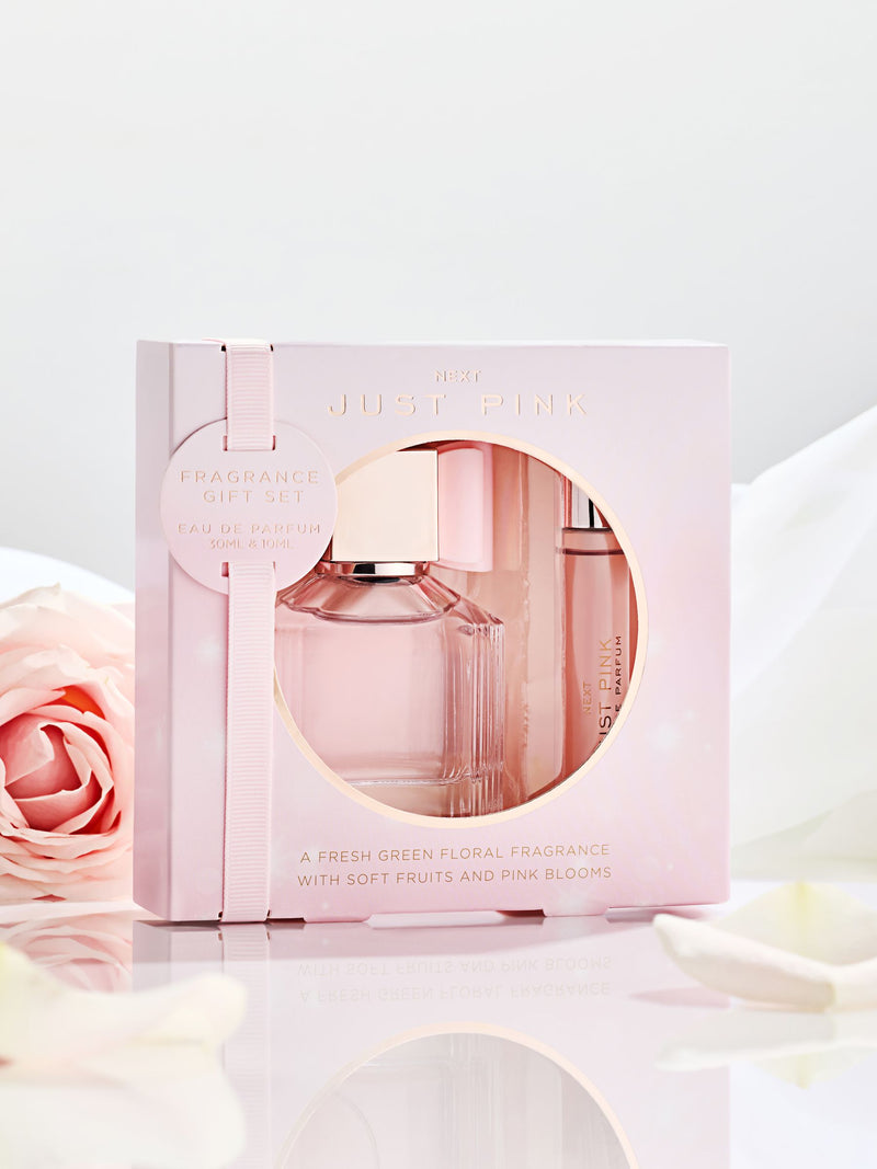 Just Pink perfume gift set 30ml and 10ml, UK version
