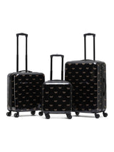 Next Flight Knight Black Chrome Suitcase- Buy online at McGrocer