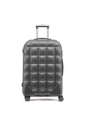 Flight Knight black medium suitcase set (British brand)