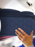 Flight Knight dark blue luggage set of 2 (British brand)