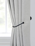 Laura Ashley Matt White Swing Curtain Holdbacks Set of 2 26cm