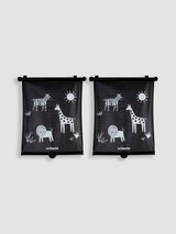 Next JoJo Maman Bébé Roll Down Safari Sunshades (2-Pack, 46x40cm)- Buy online at McGrocer