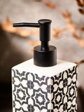 Soap Dispenser Monochrome Geo print, imported from the UK
