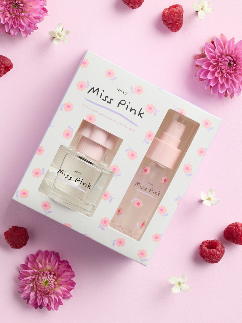 Miss Pink Kids Light Perfume and Body Mist Gift Set 50ml, UK version