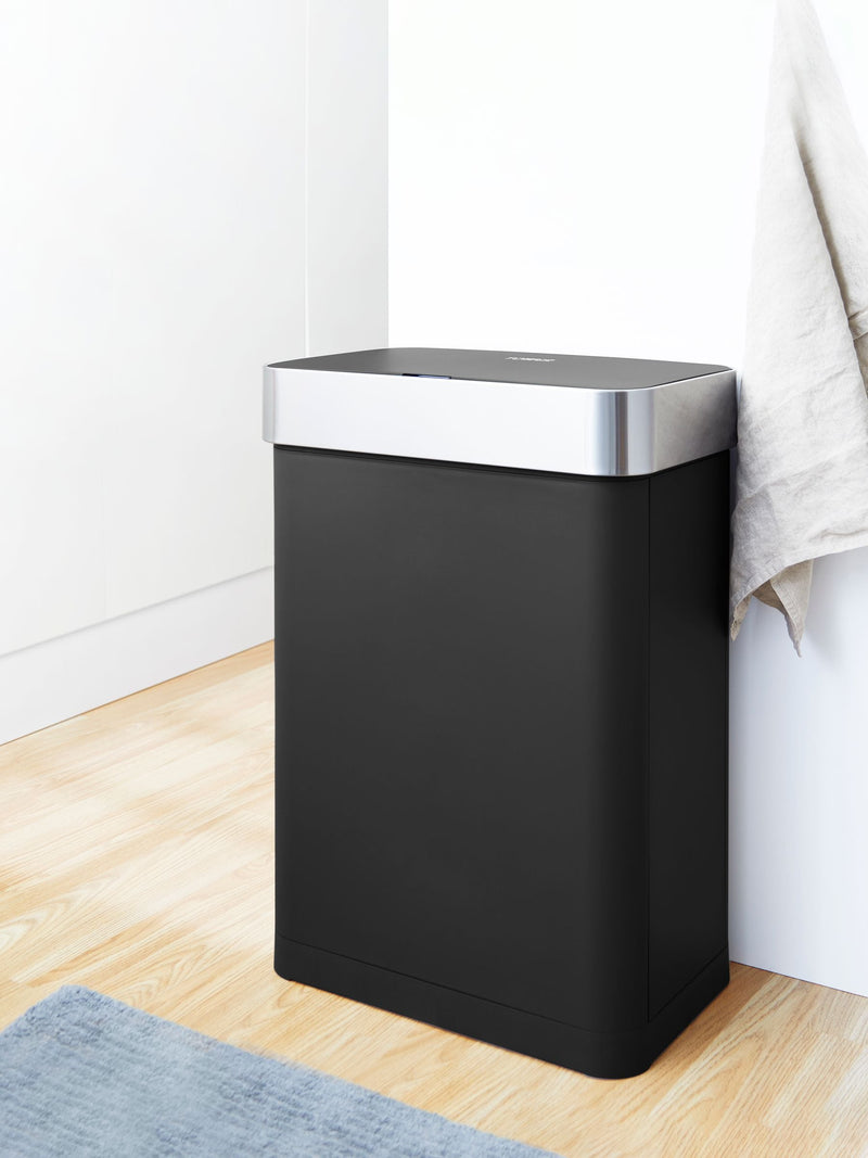 Tower Black 60L sensor bin (British brand)