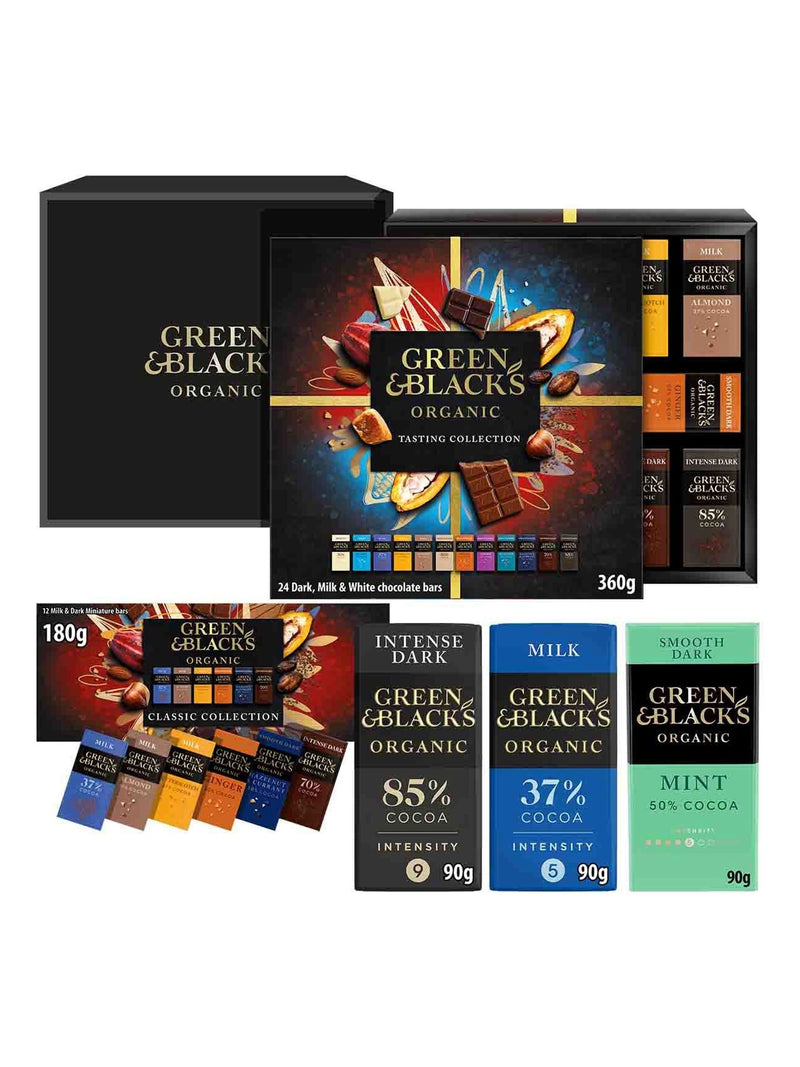 Green & Black's Chocolate Lovers Collection Hamper, UK version