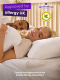 Slumberdown Anti-Allergy Super Support Firm Side Sleeper White pillow (British brand)