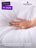 Slumberdown Anti-Allergy Super Support Firm Side Sleeper White pillow (British brand)