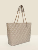 Sosandar quilted chain strap tote bag, UK version