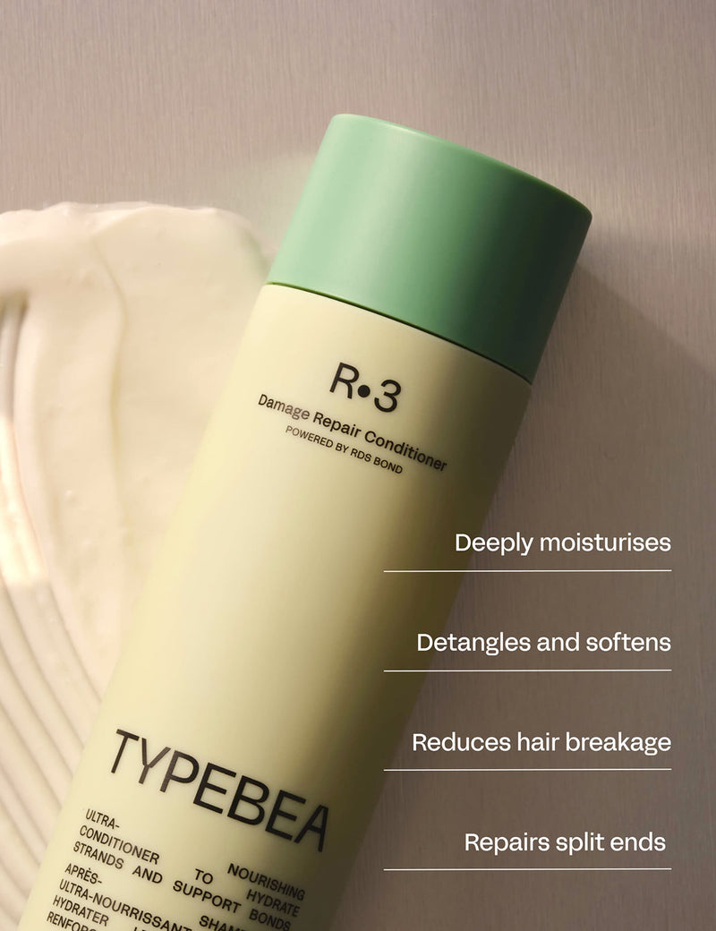 TYPEBEA R.3 Damage Repair Conditioner 250ml, imported from the UK
