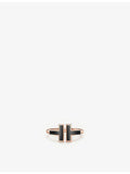 Tiffany & Co. 18ct rose-gold onyx ring, imported from the UK