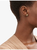 Tiffany & Co. T 18ct gold and onyx earrings 9.6mm (British brand)