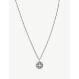 selfridges Serge DeNimes Compass Sterling Silver Necklace 37.5cm- Buy online at McGrocer