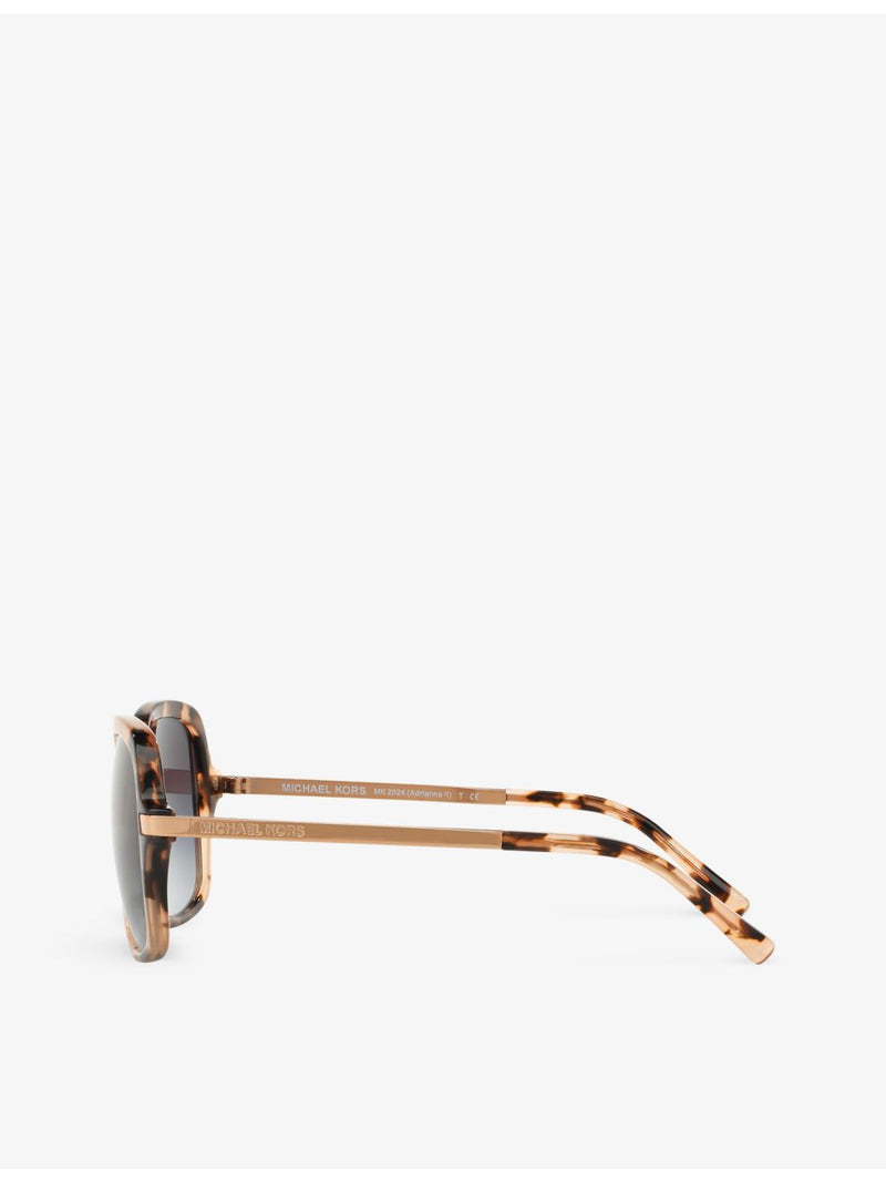 Michael Kors Adrianna II tortoiseshell sunglasses square frame (British brand)