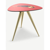 selfridges Seletti Revolver Wooden Side Table Toiletpaper Collection 48cm- Buy online at McGrocer