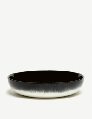 Ann Demeulemeester x Serax deep plate Dé variation B 18.5cm, UK version