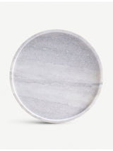 selfridges The White Company Round Marble Serving and Chopping Board 28cm- Buy online at McGrocer