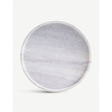 selfridges The White Company Round Marble Serving and Chopping Board 28cm- Buy online at McGrocer