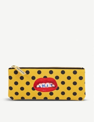 Seletti Toiletpaper Sht-print pencil case 21cm x 9cm - British product