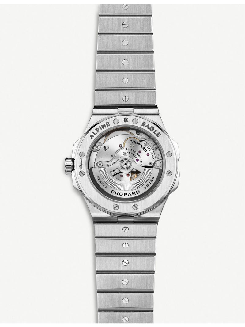 Chopard Alpine Eagle automatic watch in Lucent steel A223 41mm, UK version