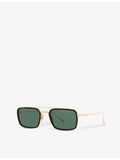 Dita Flight.008 titanium and acetate sunglasses (British brand)