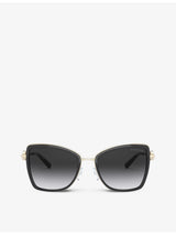 selfridges Michael Kors Corsica Square-Frame Metal Sunglasses 55- Buy online at McGrocer