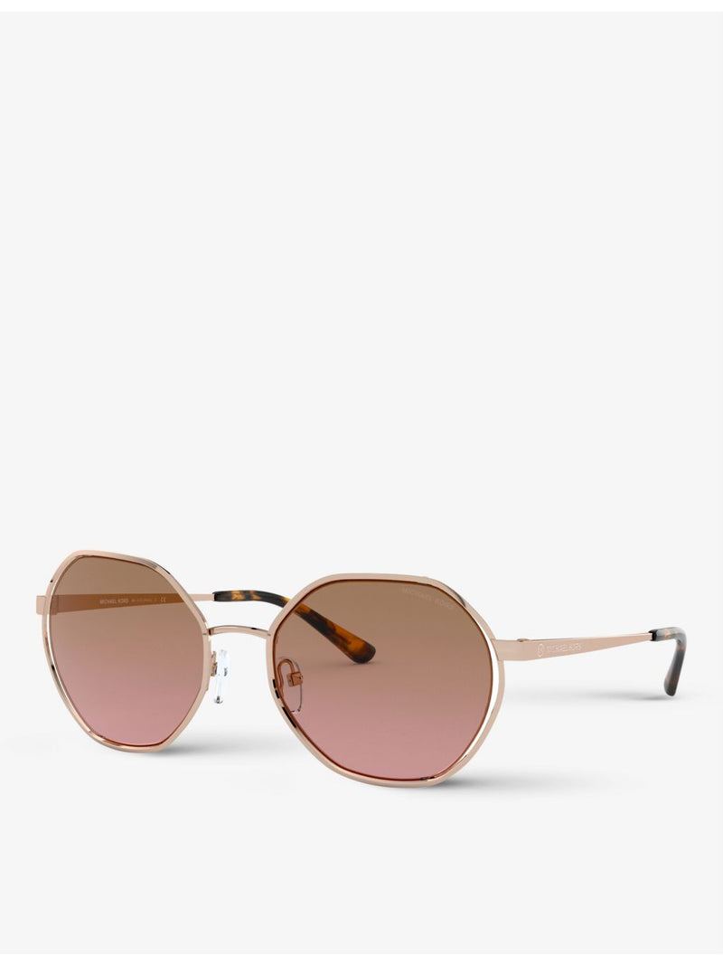 Michael Kors MK1072 Porto oversized irregular frame sunglasses (British brand)