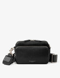 Aspinal of London Reporter leather cross-body bag (British brand)