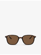 selfridges Ray-Ban Leonard Acetate Square-Frame Sunglasses- Buy online at McGrocer
