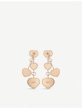 Chopard Happy Hearts earrings 18ct rose gold 0.31ct, UK version