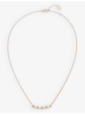 Chaumet 18ct rose-gold diamond necklace with honeycomb pendant - British product