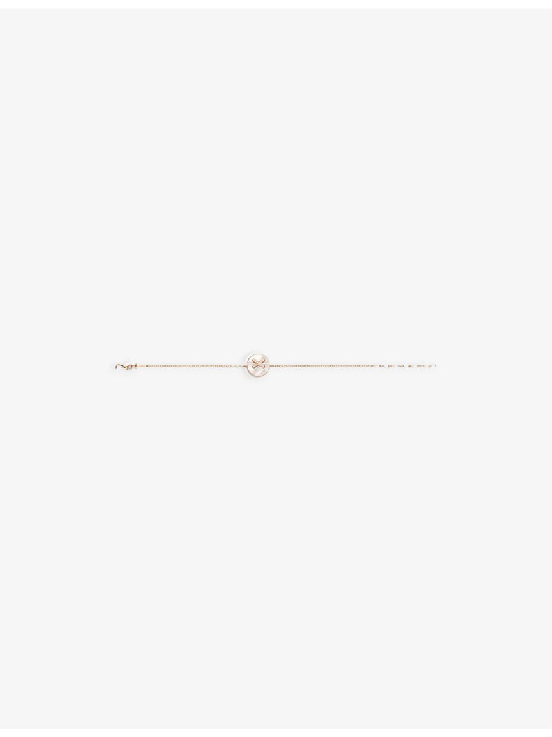 Chaumet Harmony 18ct rose-gold bracelet with diamond and mother-of-pearl - British product