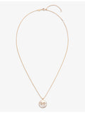 Chaumet Harmony pendant necklace 18ct rose-gold diamond mother-of-pearl, imported from the UK