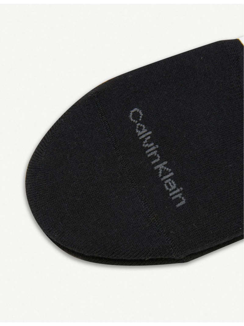 Calvin Klein no-show cotton-blend socks pack of two, imported from the UK