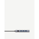 Momax 8-in-1 USB-C hub Space Grey - British product
