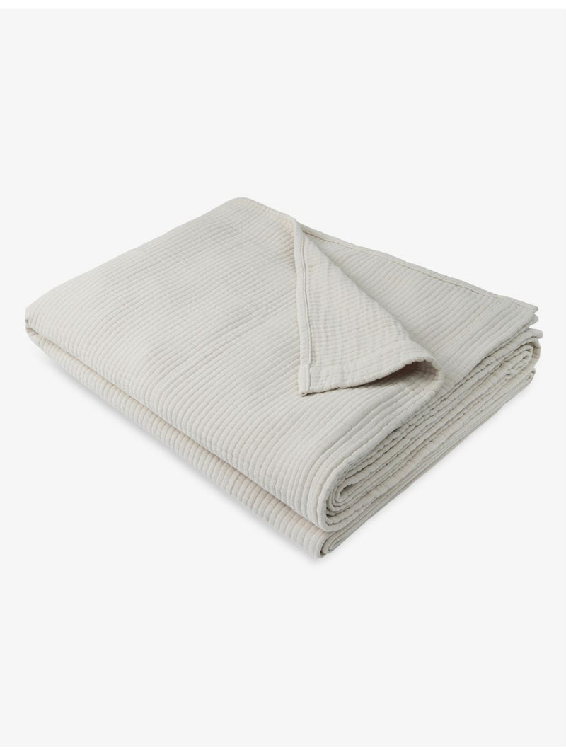 The White Company Florian double cotton bedspread (British brand)