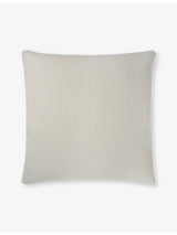 selfridges The White Company Florian Large Square Cotton Cushion Cover 65cm x 65cm- Buy online at McGrocer