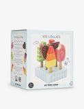 Le Toy Van wooden ice lollies set, imported from the UK