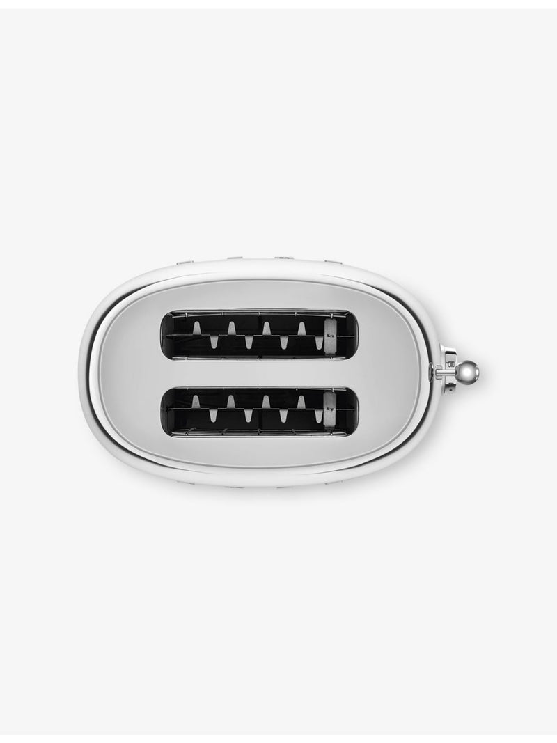 Smeg two-slice stainless steel toaster - British product
